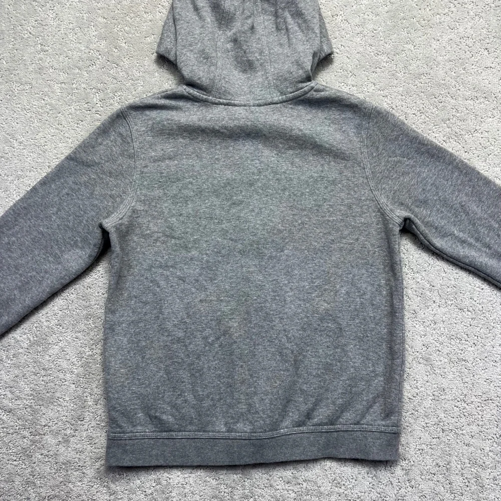 Nike Sportswear Hoodie Youth GS Large Gray Zip Up Club Fleece BV3699-091
